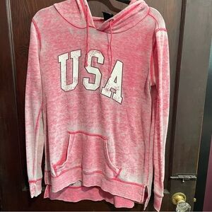 Modern Lux USA M Pink Light Sweatshirt